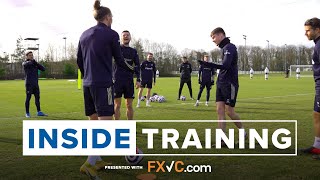 Berardi back in training! Keep ball fun and finishing drills | Inside Training