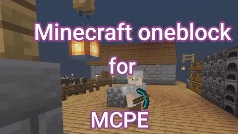 One block in Minecraft PE [1.18/1.19] 100% working