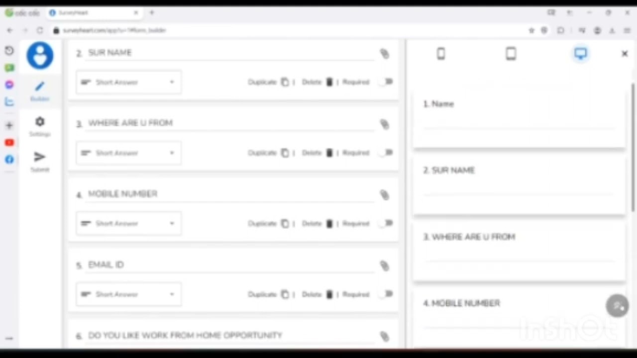 HOW TO CREATE SURVEY HEART LINK IN TELUGU