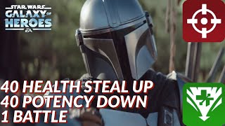 Galactic Conquest 16 Sector 1 Hard - Siphoning & Incapacitating Strike - One Battle - No GLs | SWGoH