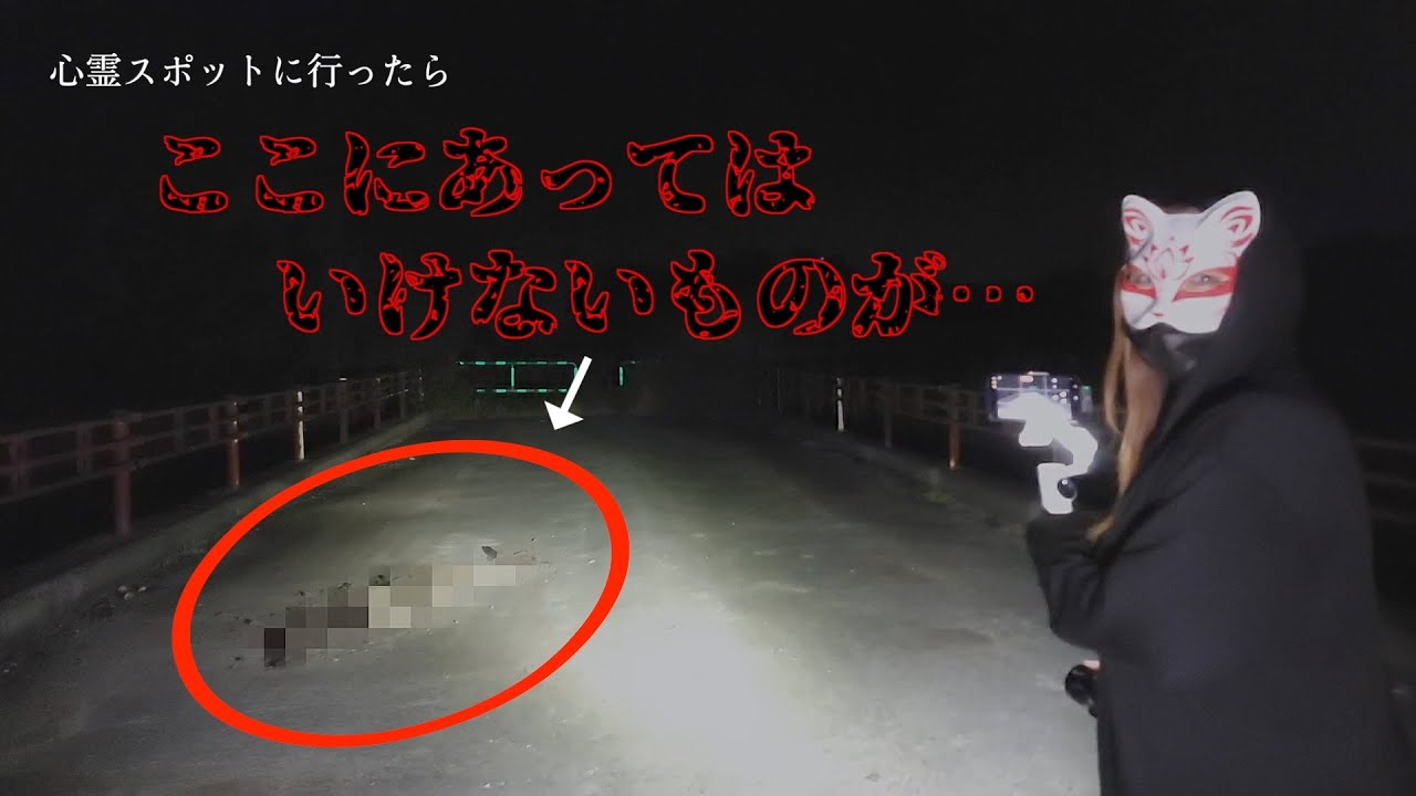 【閲覧注意】心霊スポットにあってはいけないものが…