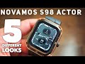 Novamos S98 Actor Smart Watch Review - Change Cases in a Second!