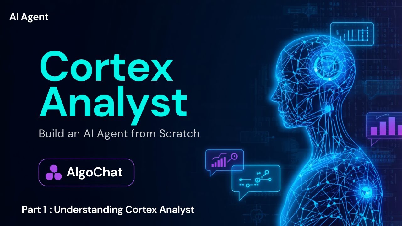Часть 1 | Что такое Cortex Analyst? Почему это важно | Основы Snowflake Cortex и агентов обработк...
