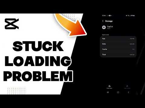 How To Fix Capcut Stuck Loading Problem 2025