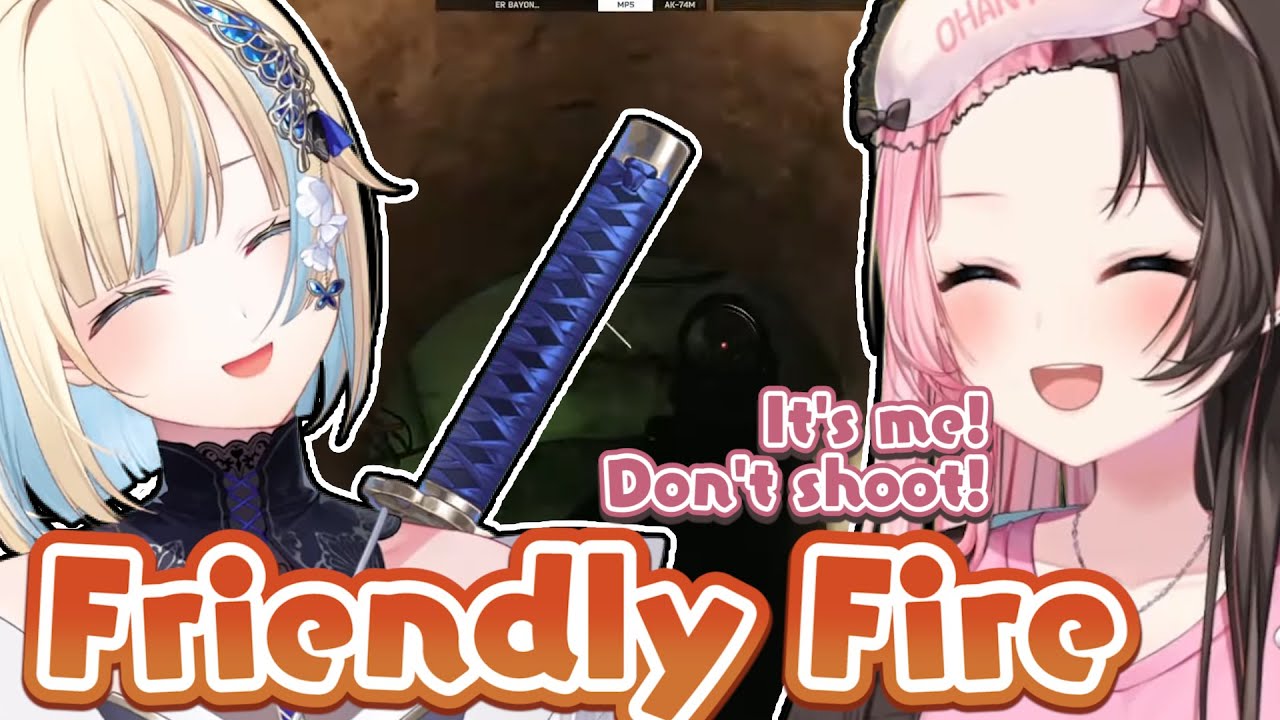 Hinano and Reid Can’t Stop Pranking Ema on Her First Time in Tarkov [Vspo ENG Sub Tachibana Hinano]