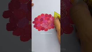 Cara gambar buket bunga mawar yang GAMPANG BANGET 💐 #art #drawing #drawingtutorial #howtodraw
