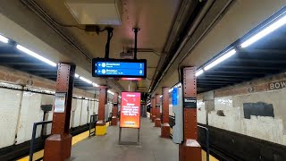 MTA NYC Subway: R160A-1 & R143 (J) (Z) Trains + A Tour of the Bowery Station