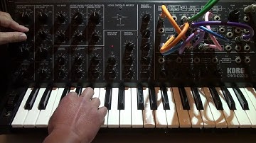 Korg MS-20 disco loop 3 #korgms20