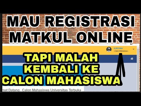 AKUN SIA.UT.AC.ID NYA MASIH CALON MAHASISWA ???? INI SOLUSINYA