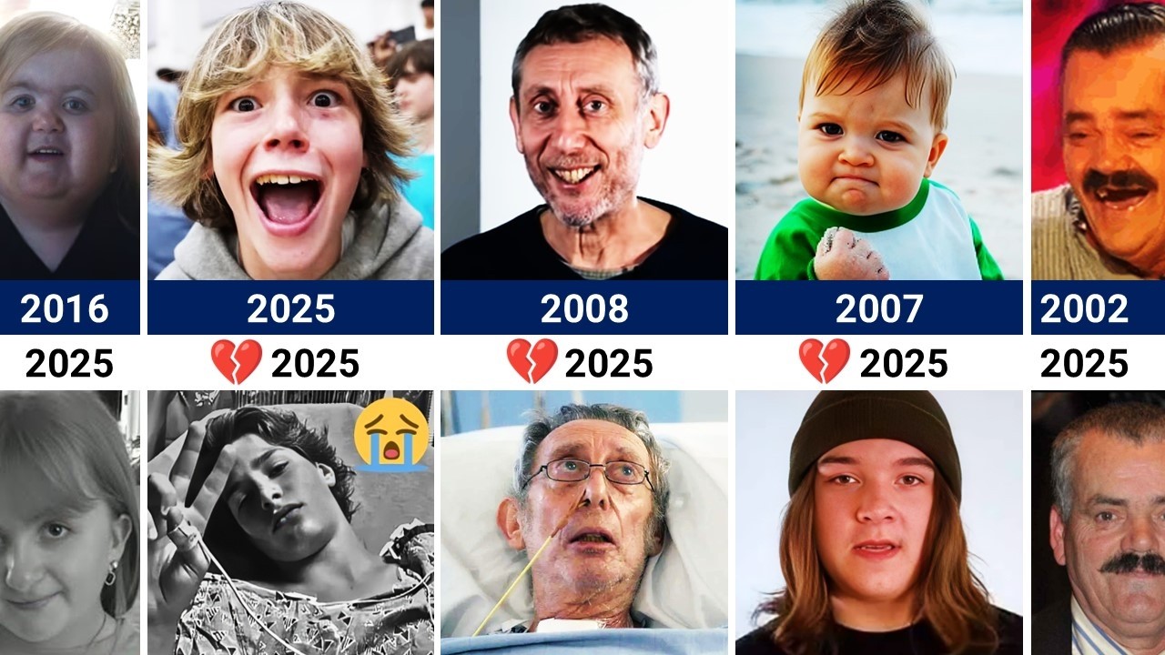 Где сейчас легендарные герои мемов? (Тогда vs Сейчас) 😥💔