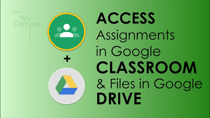 Access Google Class & Files in Google Drive