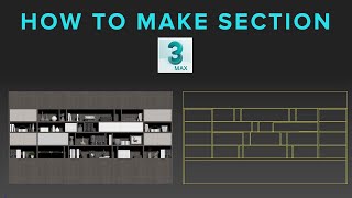 How to Make Section in 3Dsmax