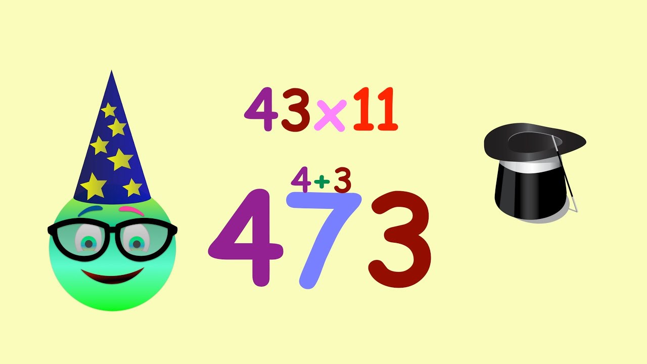 Moltiplicazione veloce 🚀 a mente per 11: il trucco 🪄