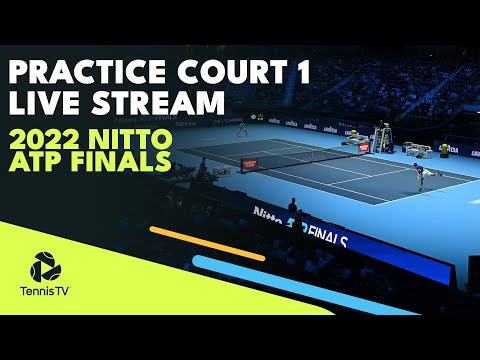 2022 nitto atp finals live stream - practice court 1 | turin