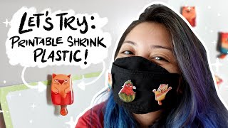 DIY | Let's Try Printable Shrink Plastic