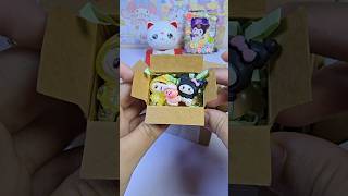 packing kuromi loopy 2 labubu capybara mini box 📦p135 #satisfying #labubu #kuromi #shorts #funny