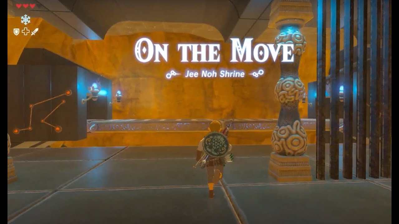 On the Move RECREATED Jee Noh Shrine Redesigned BOTW Second Wind