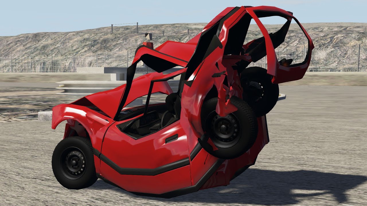 Banger Racing Crash Compilation - BeamNG Drive - YouTube