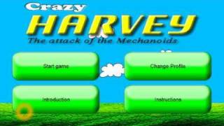 Crazy Harvey - XNA User interface experiment #2
