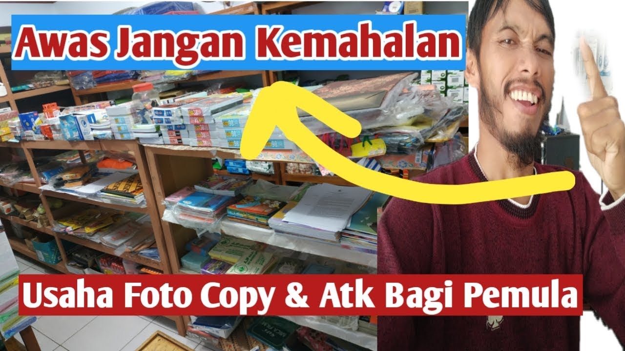 Cara Menghitung Keuntungan Perlembar Foto Copy Usaha Foto Copy Dan Atk Youtube