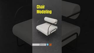 Chair Modeling in 3ds Max | Step by Step #3dinteriorstudio