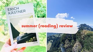 Books I Read This Summer (feat. The Mountains 🤍💙)