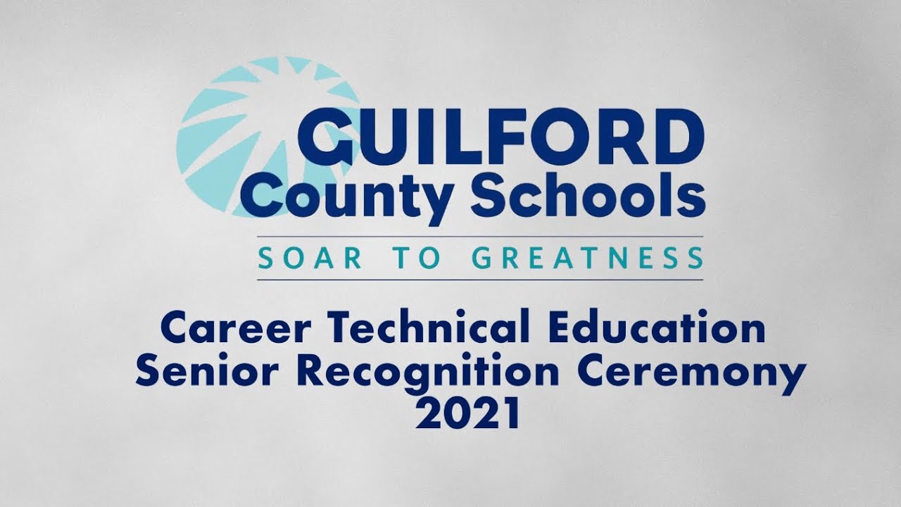 Career Technical Education Senior Recognition Ceremony 2021 - YouTube