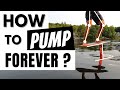 How to pump a hydrofoil