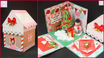 House Explosion Box Tutorial|How to Make Explosion Box/DIY explosion box for Valentine/ 500k special