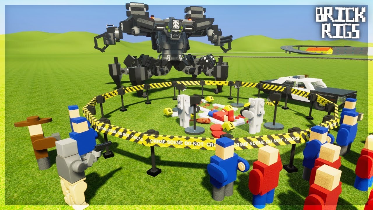 ОГРОМНЫЙ РОБОТ СОВЕРШИЛ ПРЕСТУПЛЕНИЕ и другие постройки из лего в BRICK ...