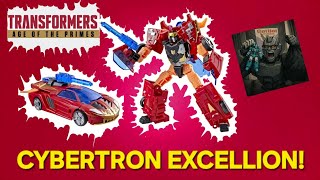 Transformers Age of the Primes Cybertron Excellion - GotBot True Review NUMBER 1293
