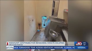 NBC 10 News Today: Manhunt continues for remaining Orleans Parish inmate escapees