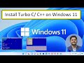 Install Turbo C/C++ on Windows 11 🖥️
