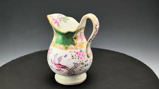 20世紀前半 英国ミントン 磁器製 ミルクジャグ コカトリス グリーン 20世紀前半 英国ミントン 磁器製 ミルクジャグ コカトリス グリーン