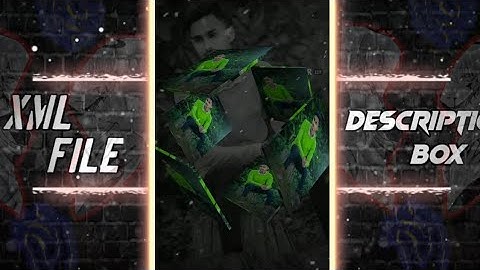 Milne Hai Mujhse Aayi× SONG• 3D 😎 Trend New SAD XML Preset•🌸#xmlfile #alighmotion @SSKING8250