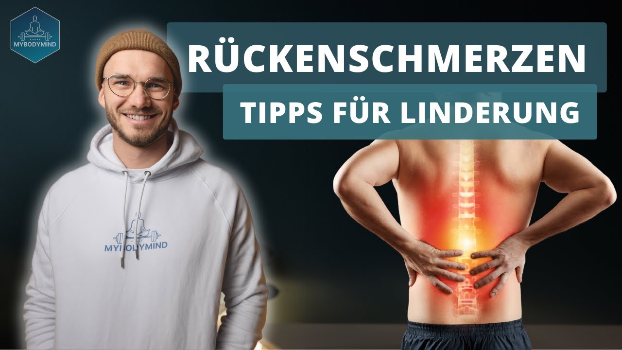 Die besten Übungen für Rückenschmerzen im unteren Rücken! - YouTube