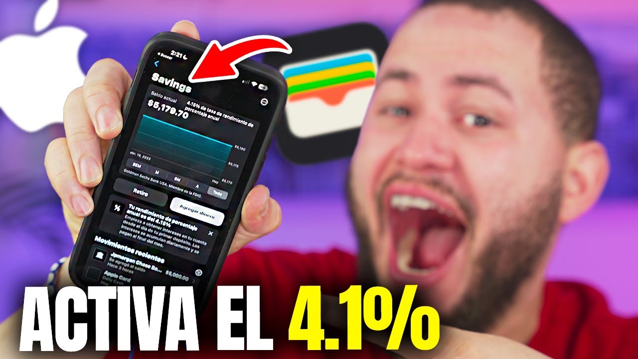 COMO ACTIVAR CUENTA DEL BANCO DE APPLE!!!!