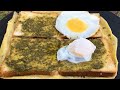Tasty Bread Omelette with 2 Egg Dishes