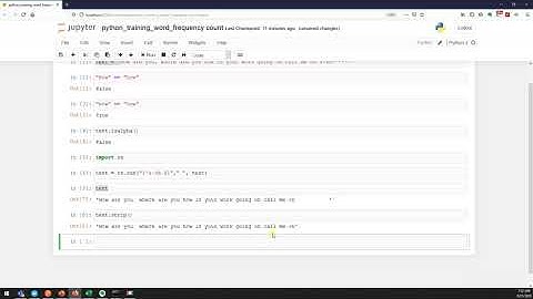 Word Frequency Count in Python