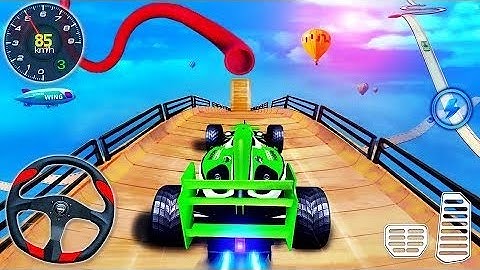 Formula Car Racing Stunts 3D - Impossible Car Mega Ramp Simulator 2022 - Android GamePlay
