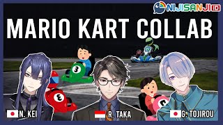 【Mario Kart 8 Deluxe】Mario Kart Collab with NIJISANJI New Vtubers!【NIJISANJI ID | Taka Radjiman】