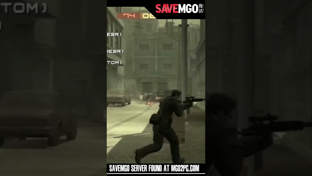 MGO2 Clips - Double Sniper Headshot!