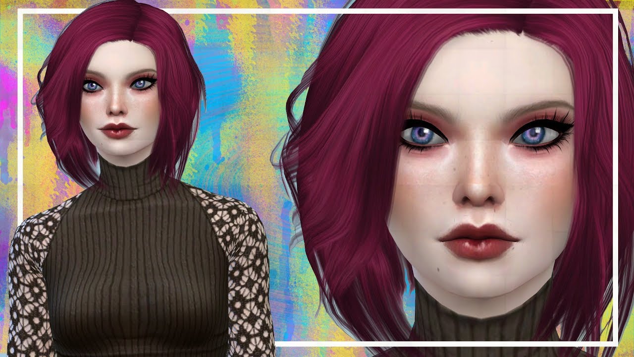 SIMS 4 | Create A Sim | Siren Page - YouTube
