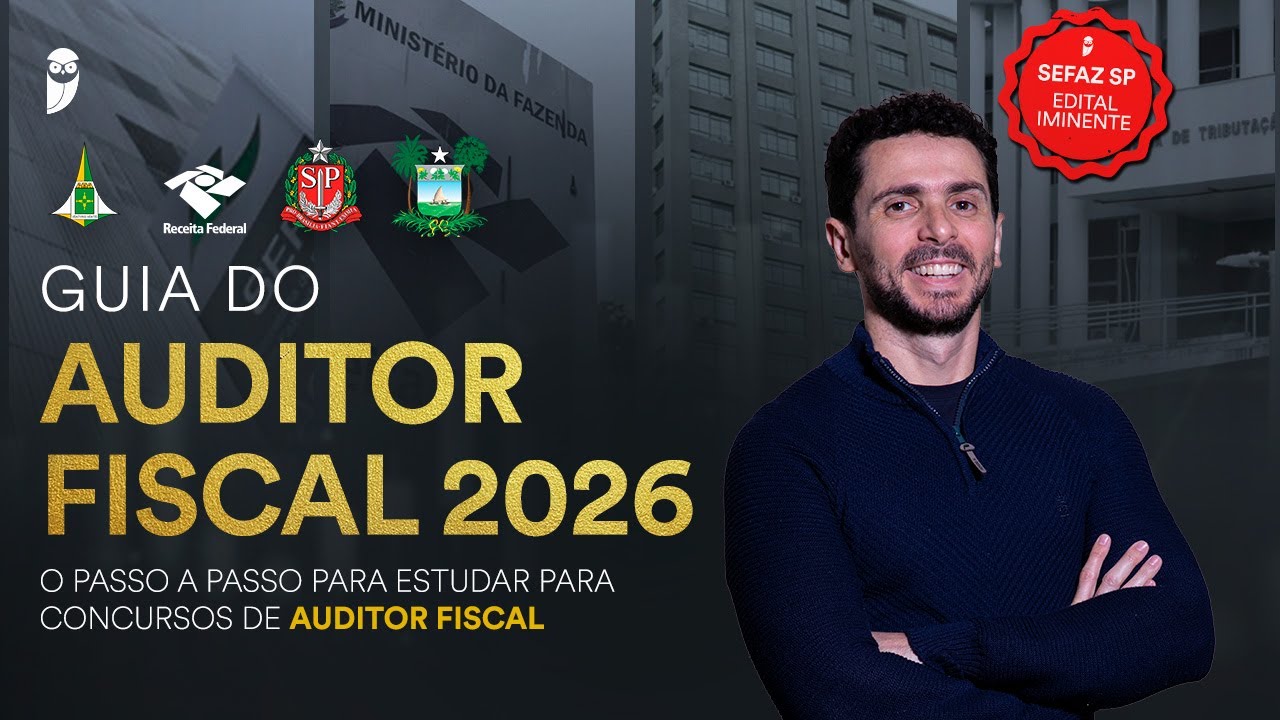O passo a passo para estudar para Concursos de Auditor Fiscal - YouTube