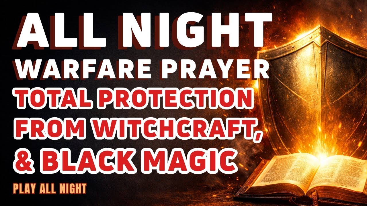All Night Spiritual Warfare Prayer | Total Protection from Witchcraft, Black Magic & Evil Forces