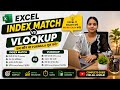 INDEX MATCH vs VLOOKUP | Which is Better? INDEX + MATCH vs VLOOKUP Full Tutorial in Hindi