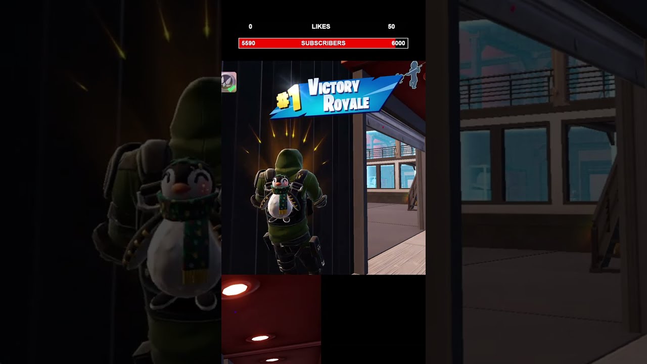 fortnite in a fort at night