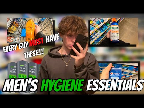 HYGIENE ESSENTIALS FOR MEN 2025 WALMART EDITION