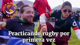 Caro Soto y Cuervo practican por primera vez el rugby en Sudáfrica | La Vuelta al Mundo en 80 risas