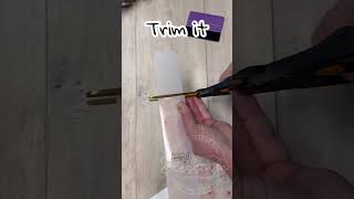 DIY Custom Bookmarks with Dollar Tree Chopping Mats! #easycrafts